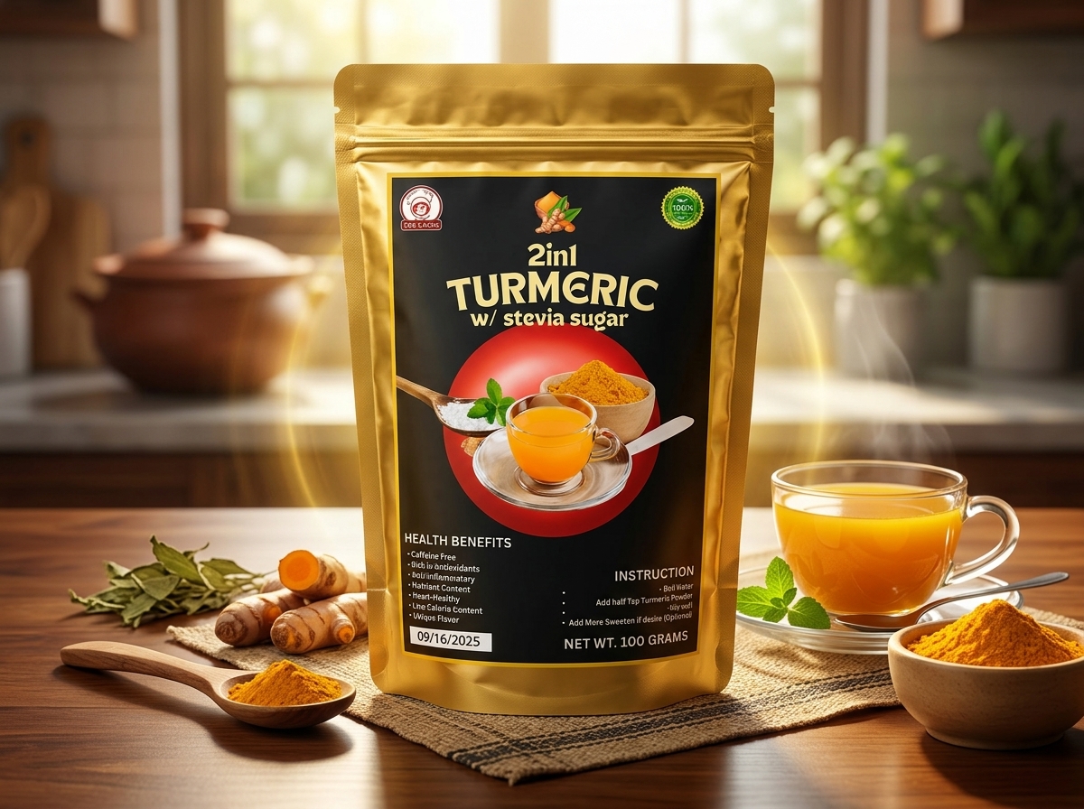 2 in1 Turmeric Powder Organic 100 Grams