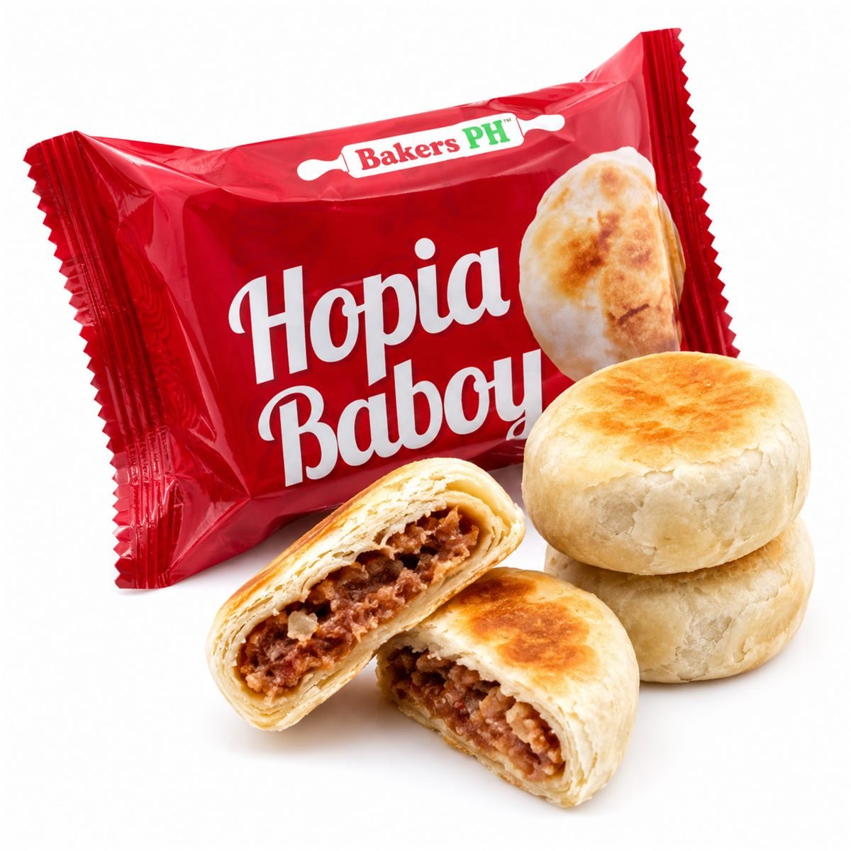 Ilocos Hopia Ube Monggo Baboy Bagnet Flavor product photo