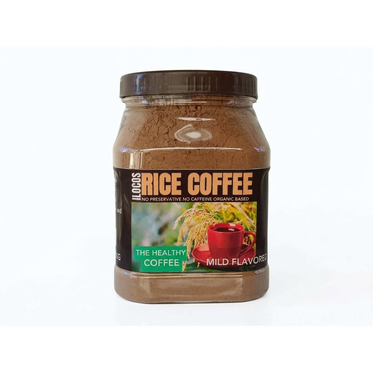 Ilocos organic rice coffee no caffeine 1 Kilo mild flavor product photo