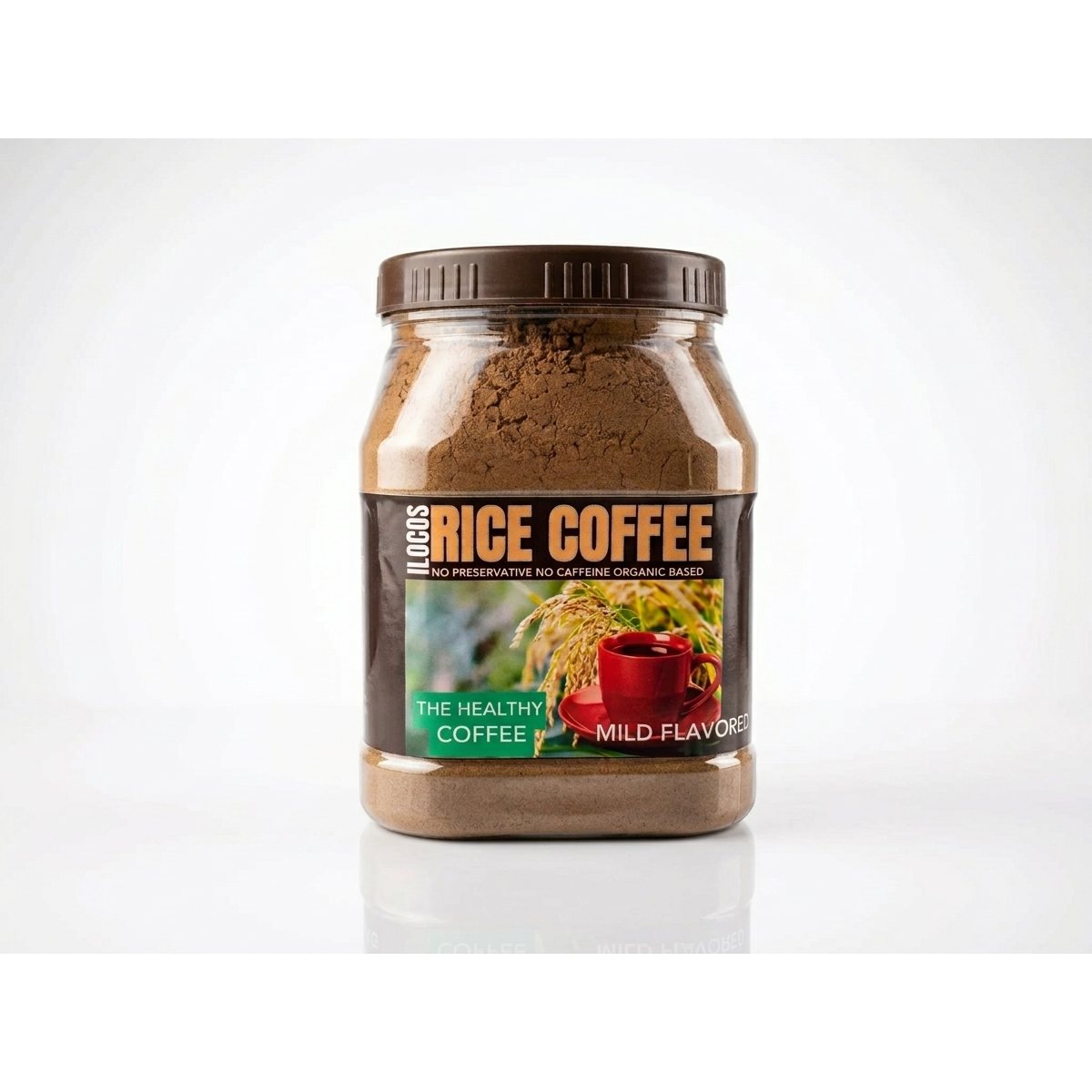 Ilocos organic rice coffee no caffeine 1 Kilo mild flavor product photo