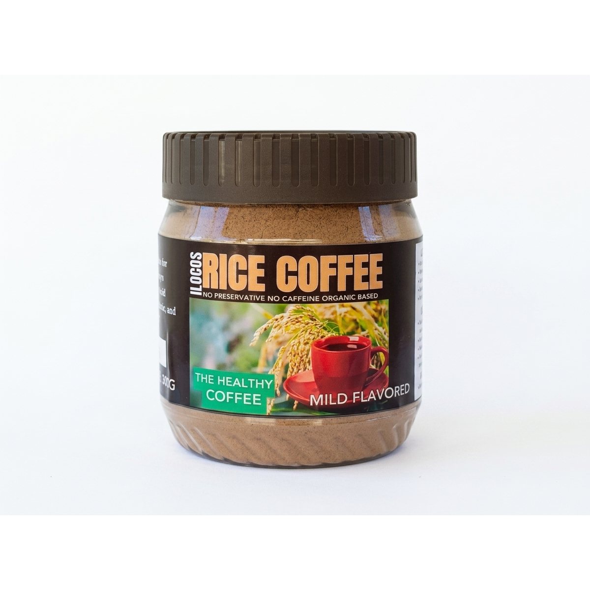 ILOCOS ORGANIC RICE COFFEE (NO CAFFEINE) 300 grams product photo