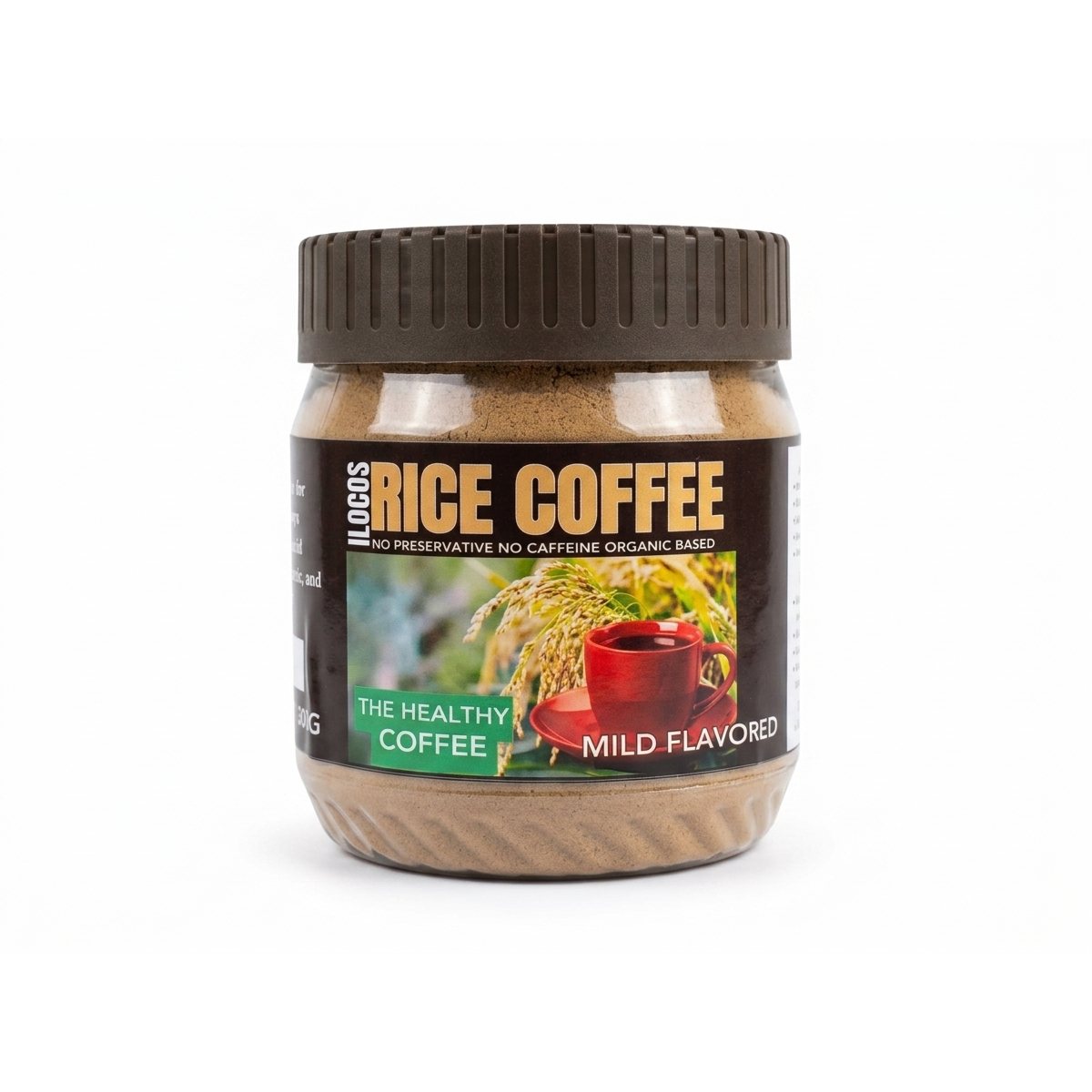 ILOCOS ORGANIC RICE COFFEE (NO CAFFEINE) 300 grams product photo