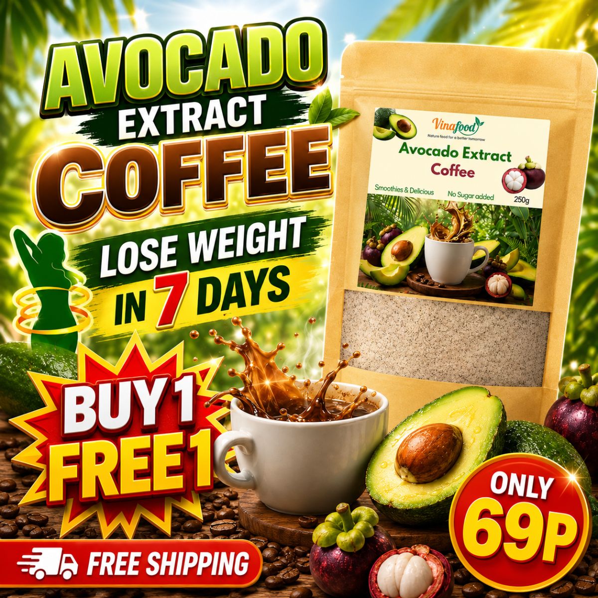 Avocado Slimming Coffee